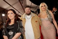 At the 66th Grammy Awards (Image via Getty)